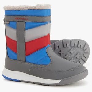 MERRELL Unisex Children's Alpine Puffer Wp Snow Boots, Size 2 M/ EU 33